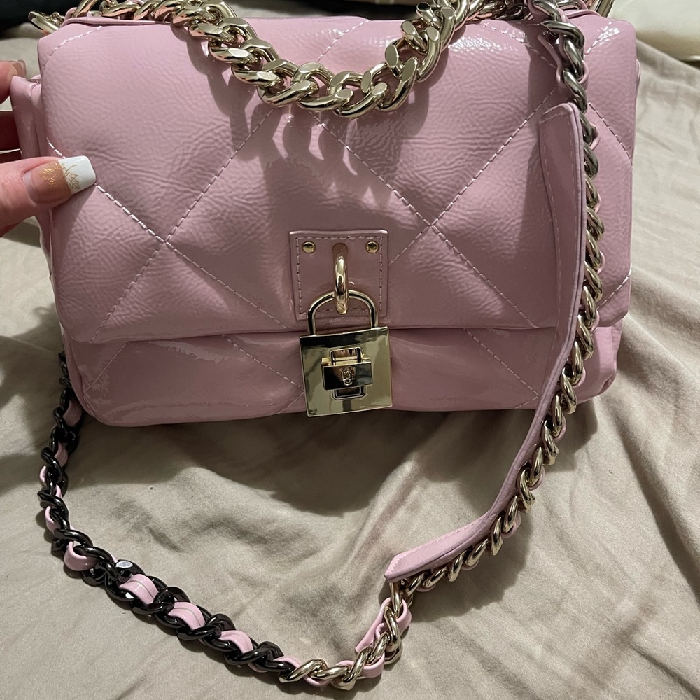 Steve Madden Crossbody bag in the color baby pink brand new